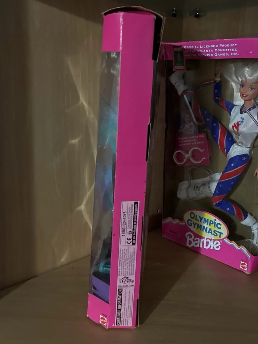 Barbie Teal Purple Olympic Ice Skater Doll